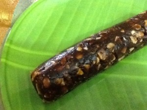 Khajur Roll Black Dates Roll with Nuts