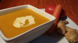 Carrots Fresh Ginger Soup
