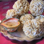 Pori (Puffed Rice) Urundai (Ball)