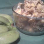 Raw Banana Curry with Coconut