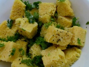 Quick Dhokla Recipe with Besan Flour