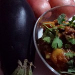 Aloo (Potato) Baingan (Eggplant)