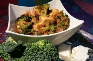 Broccoli and Cheese Sabji